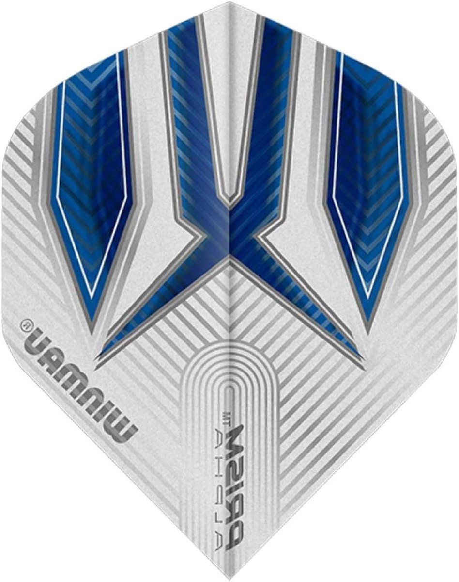 Dart Flights - Vliegjes Set - Darts Spelen - Extra Dik - 3 Stuks - Blauw Wit