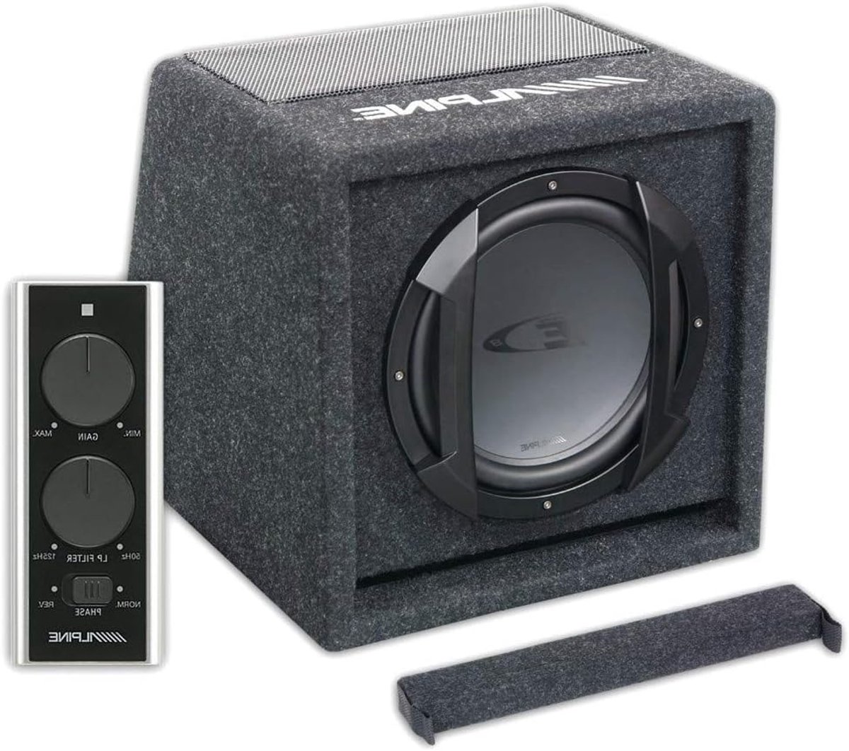 Actieve Subwoofer Kast 20cm 8 Inch Voor Auto - 300W MAX - Basreflex & Gesloten Optie – foto 5