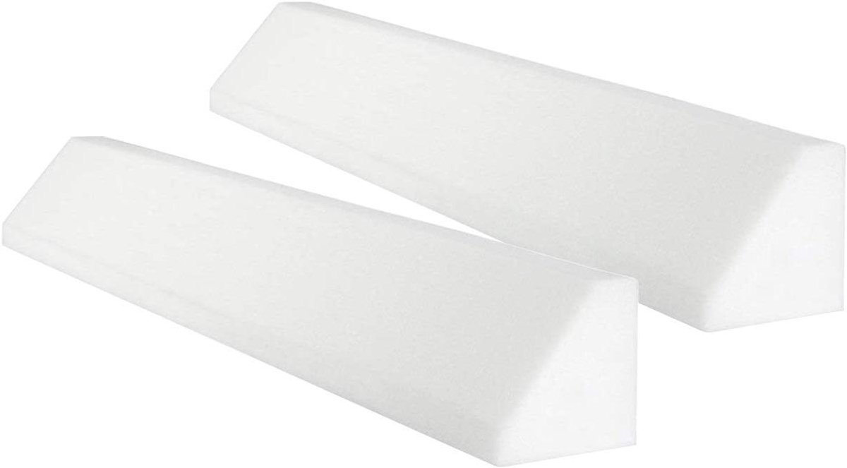 Bedhek Bescherming - Valbeveiliging Matras - Veilig Slapen - Set van 2 - 135 cm - Grijs