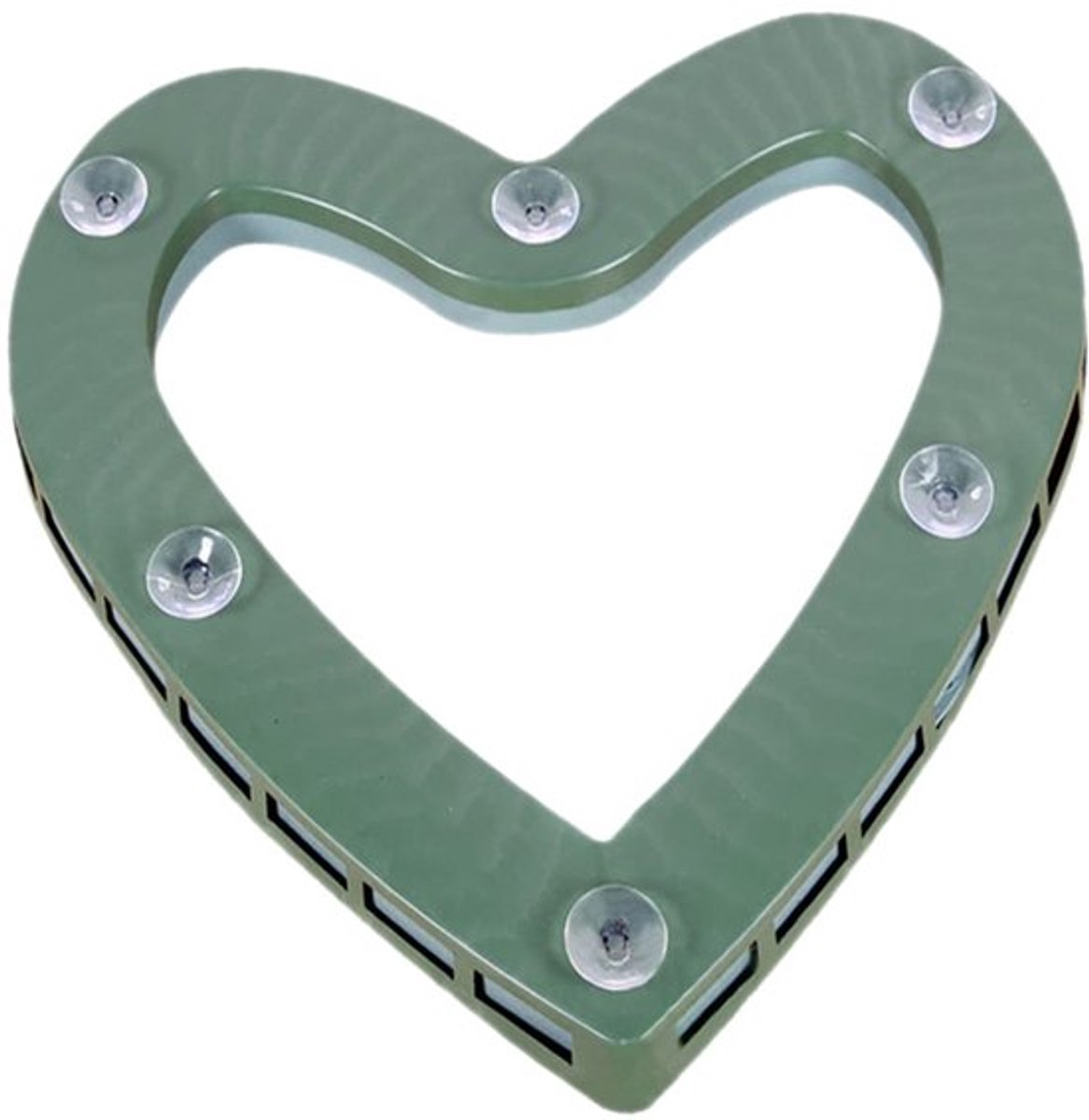 Allecto - Bruiloft auto hart frame - Professionele bloemenhouder
