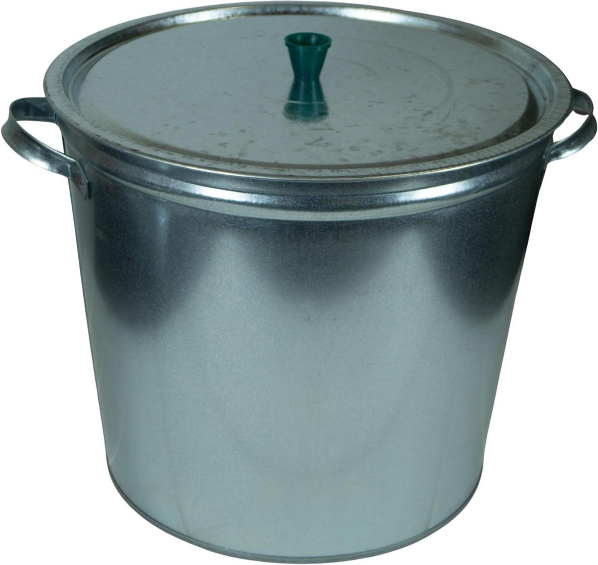 Zinken emmer - Tuinhulp opslag - Decoratie en opslag - Rustieke stijl - 5-32 liter - Zilverkleurig