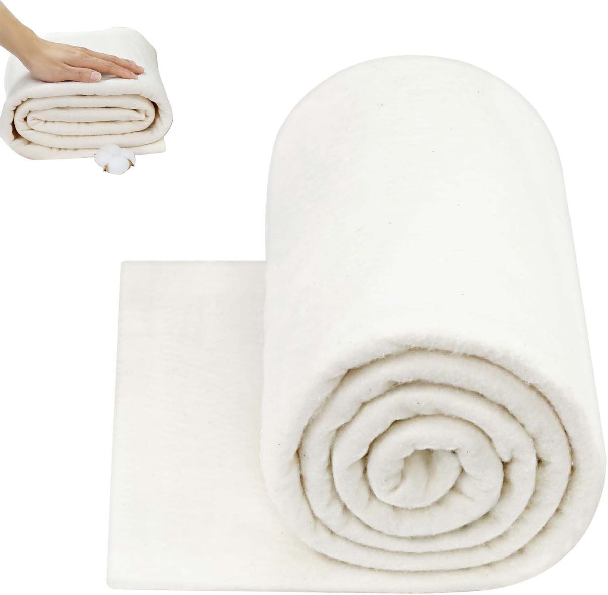 Quilting Cotton - Zachte en Duurzame Stoffen voor Quilten, Vulling en DIY Projecten (120x150 cm)