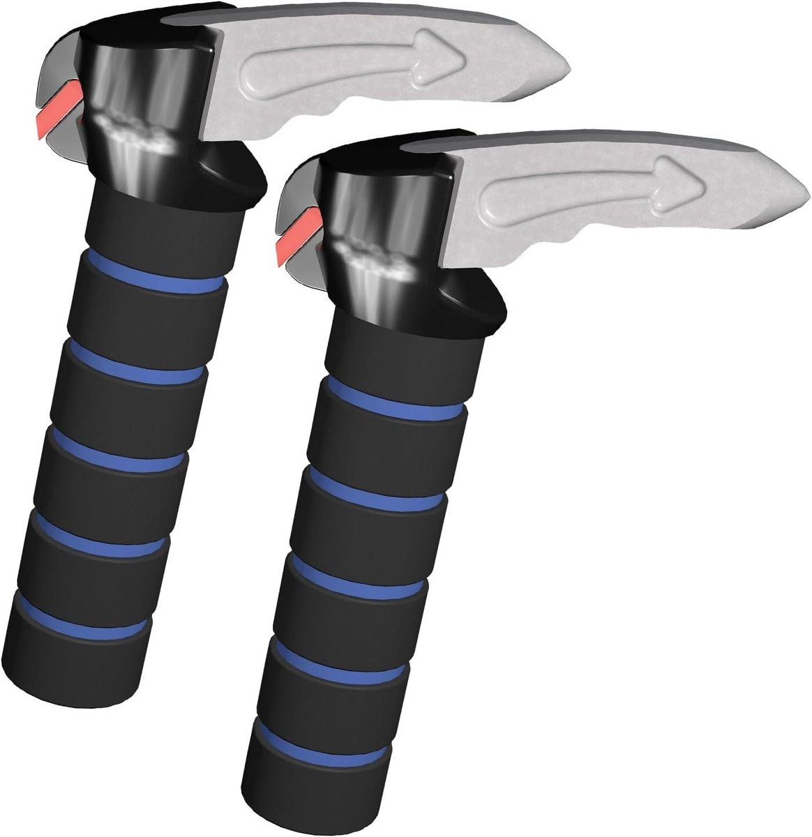 Autohandgreep Assistent - Instapbeugel Deur - Veilig Instappen - 3-in-1 Functie - 2 stuks - Blauw