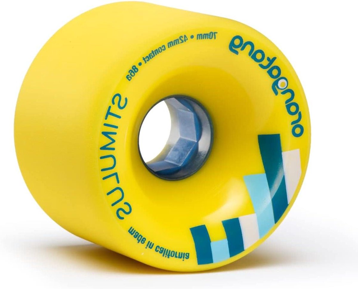 Longboard Wielen Skateboard Wielen Freeride Sliding Offset Kern 70 mm