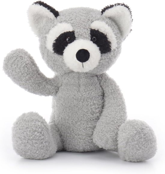 Zachte Pluchen Knuffel Lam of Wasbeer - 25 cm - Fluweel Zacht Speelgoed voor Baby's en Kinderen van Binggou — afbeelding 5