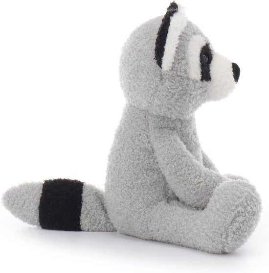 Zachte Pluchen Knuffel Lam of Wasbeer - 25 cm - Fluweel Zacht Speelgoed voor Baby's en Kinderen van Binggou — afbeelding 4