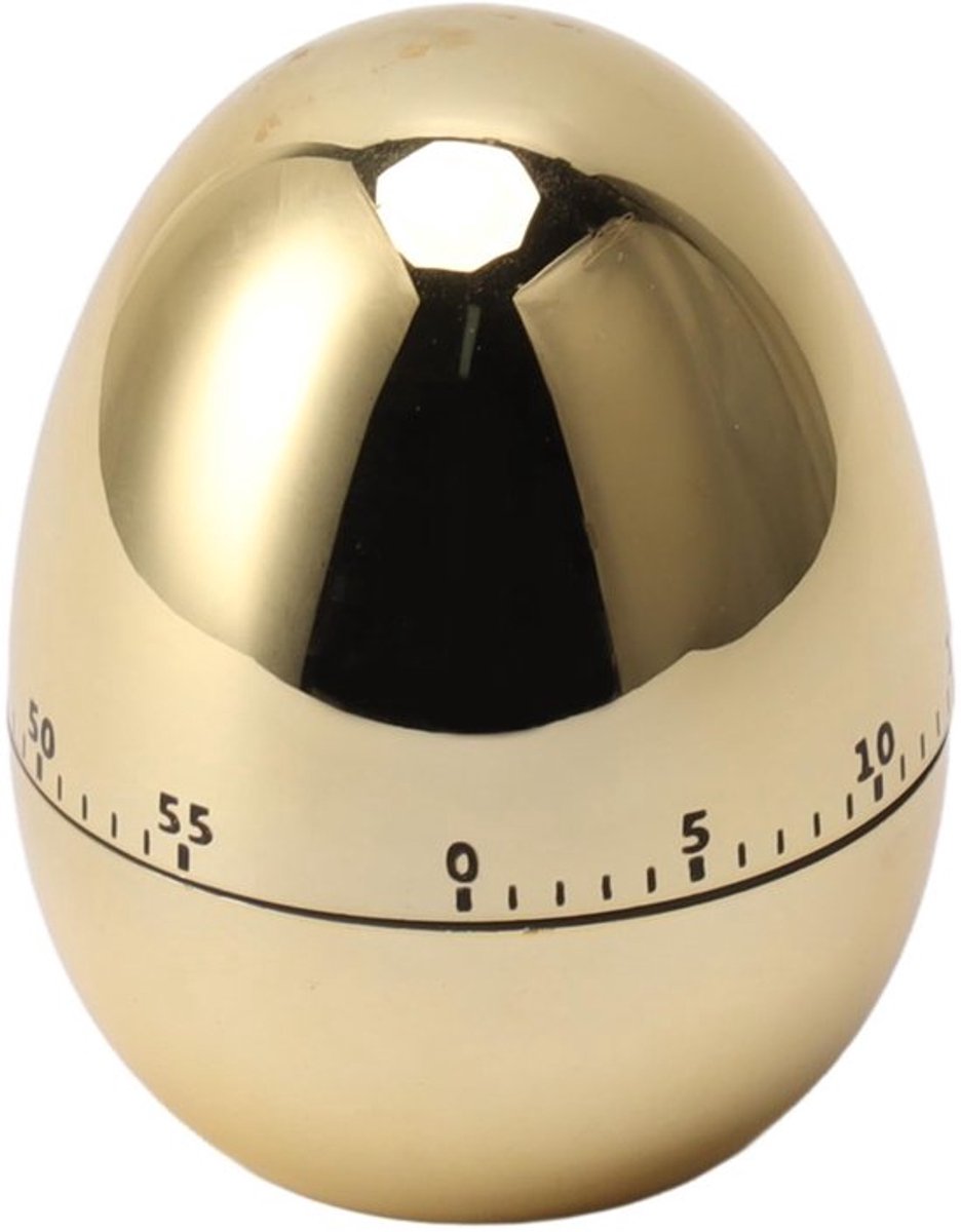 Keuken timer allecto eitimer goudkleurisch