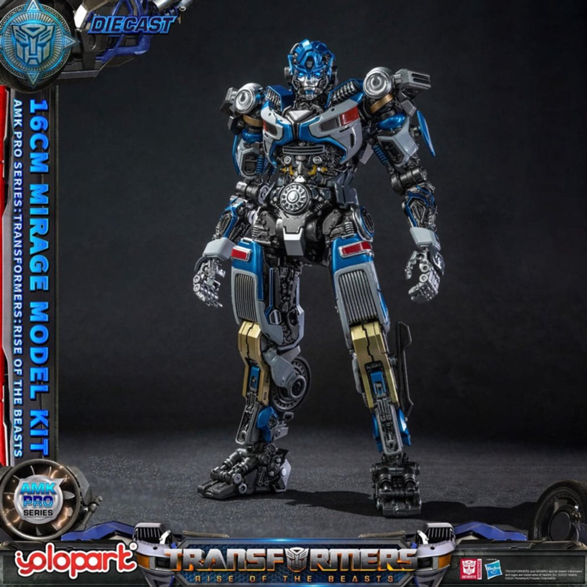 Yolopark Transformers: Rise of the Beasts AMK Pro Series Plastic Model Kit Mirage (Oversea Version) 16 cm Model Kits