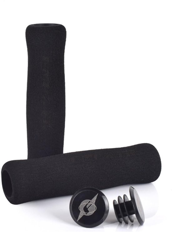 Fietsgrips met Lenkerstoppen voor Mountainbike - Soft Comfort — afbeelding 3