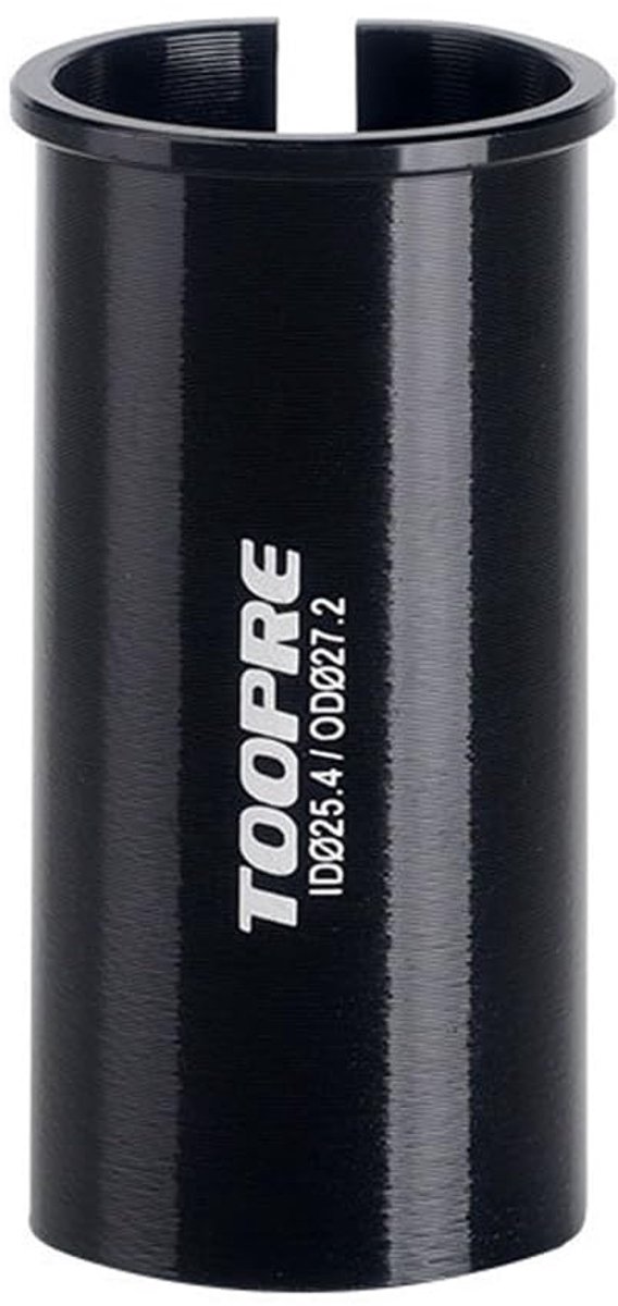 Fietszadelpen adapter 60mm voor 25.4mm naar 27.2mm