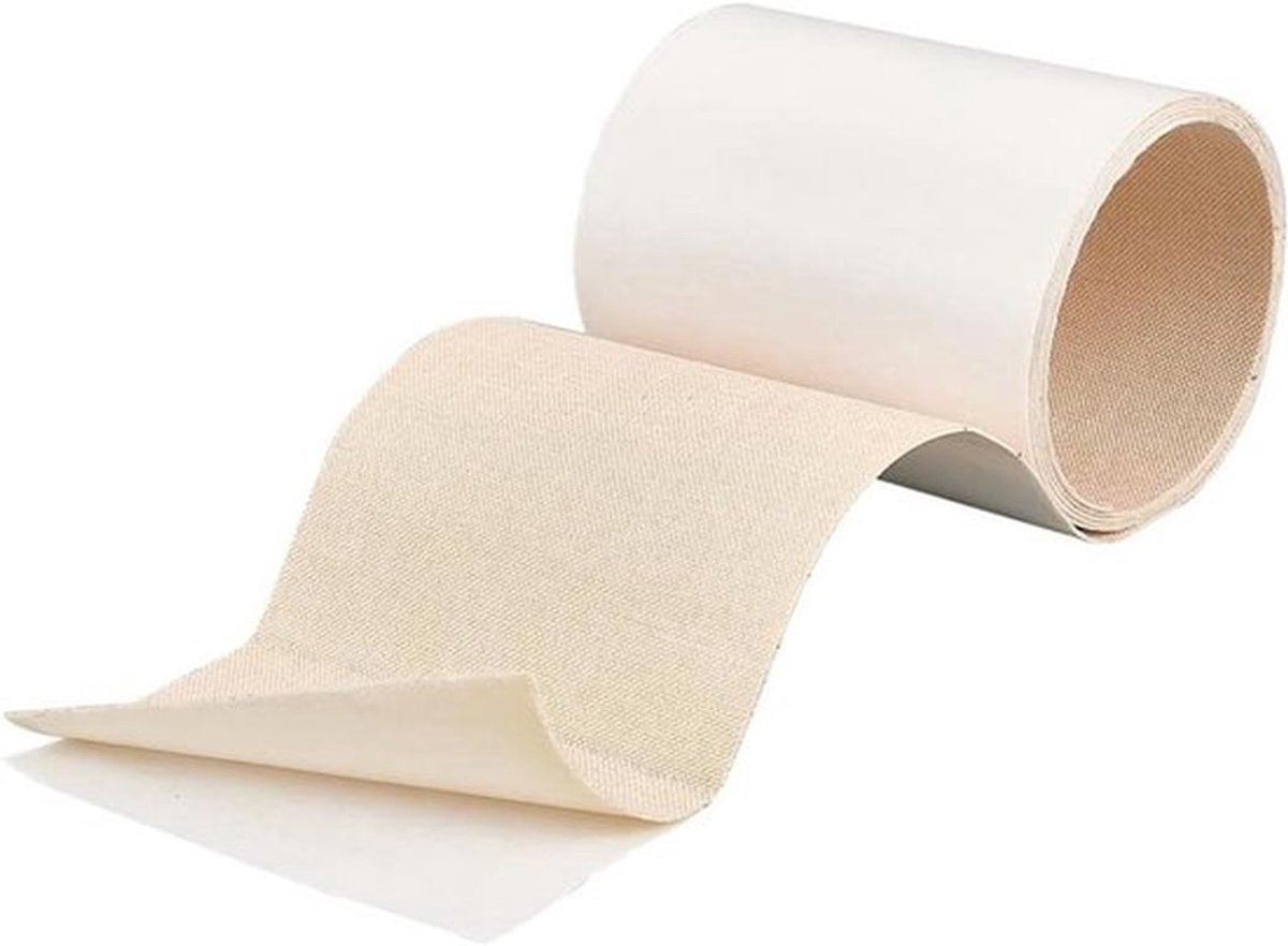 Meubelreparatietape - Plakband - Zelfklevend - Wit - Pleisters - Waterdicht - Rechthoekig - Linnen stof - Stickers - Wandkasten - Kleding - Geschikt voor diverse oppervlakken - Unieke reparatieset.