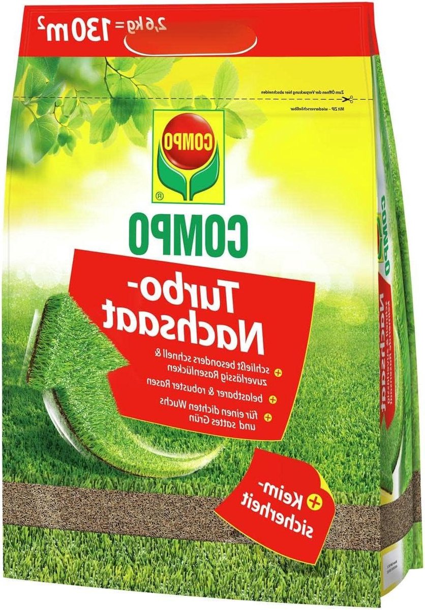 Gazonzaad - Graszaad - Snel Groeiend Gazon - Kiembescherming - 2.6 kg - Groen