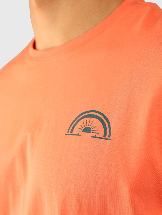 BRUNOTTI - archi men t-shirt - Strandshirt heren - Oranje van Merkloos — afbeelding 5
