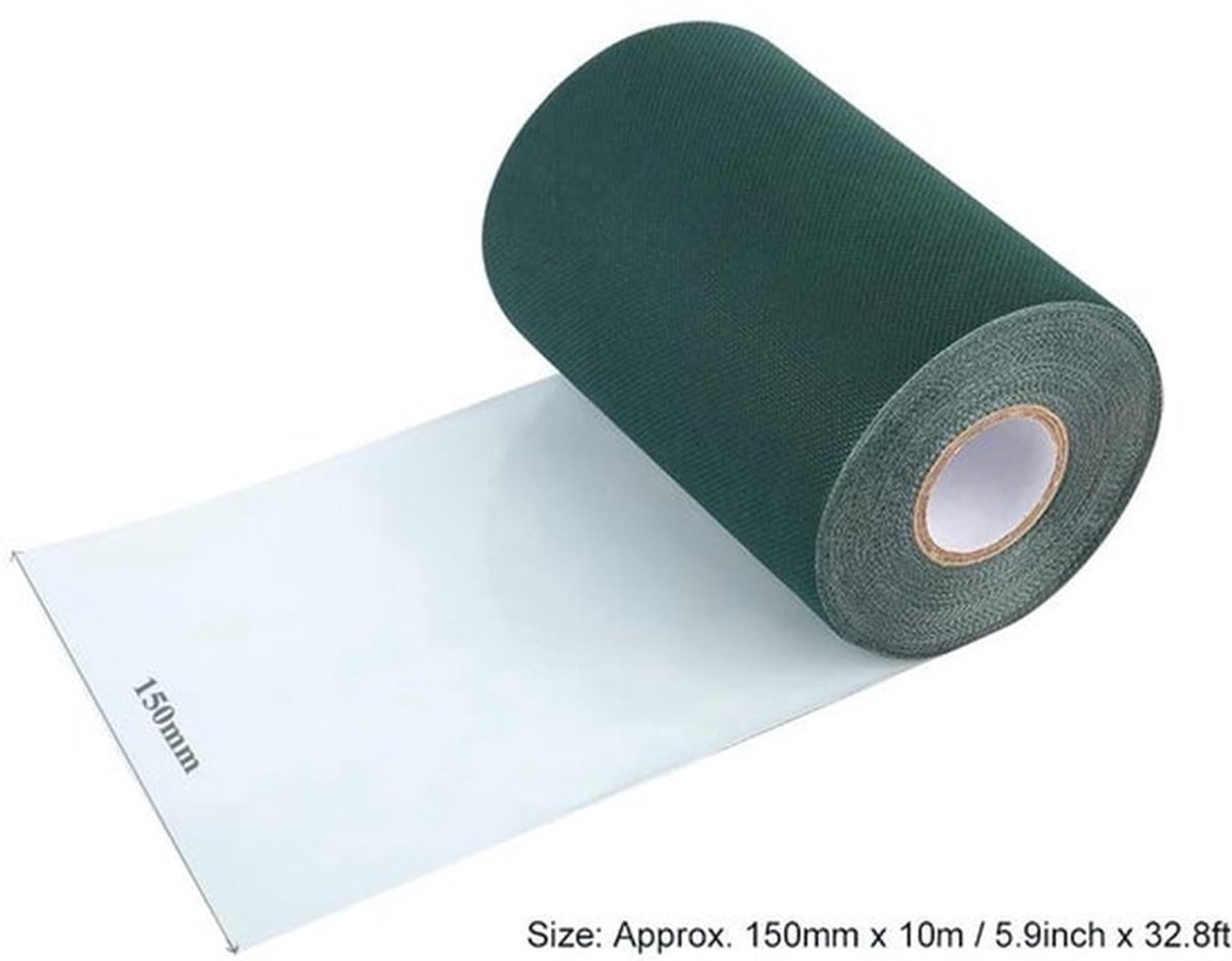 Tape 150 mm x 10 m - Kunstgras - Naaitape - Verbindingstape - Tuin - Sterke hechting