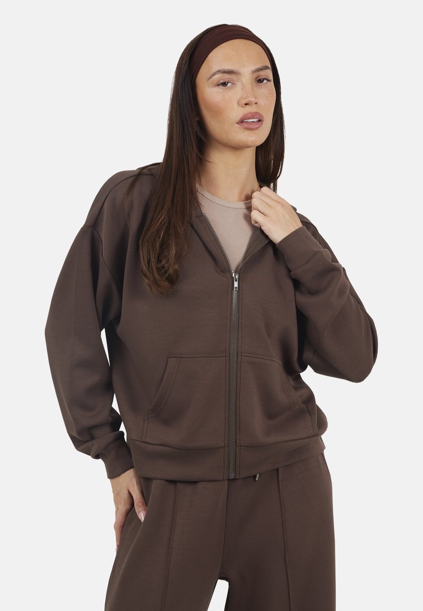 Brave Soul - Outdoorjas - Polyester - Vrouwen - Maat S - bruin