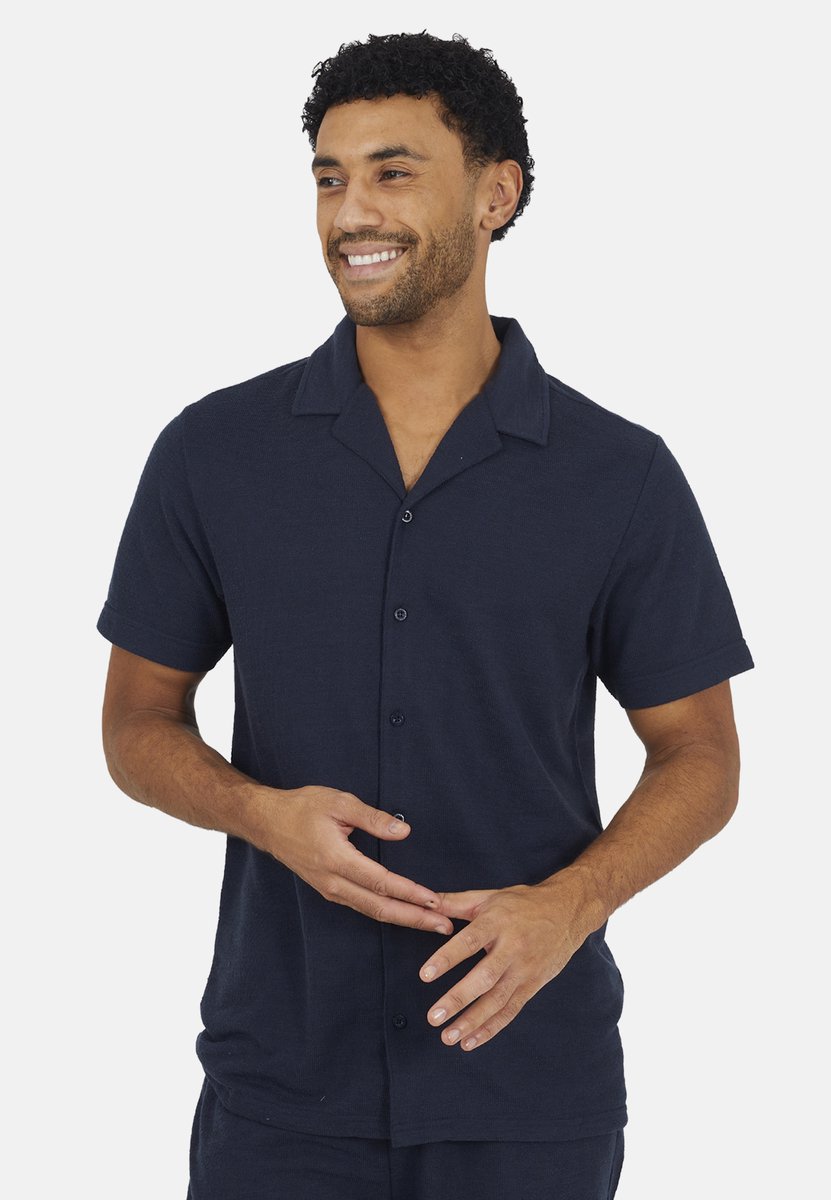 Brave Soul - Outdoorshirt - Polyester - Mannen - Maat XXL - donkerblauw
