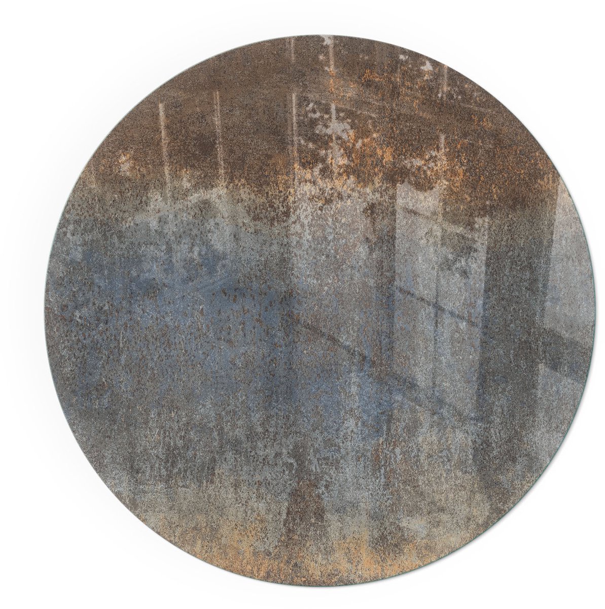 ArtPrintCavePlaat voor onder kachel - 60x60cm - Vloerplaat voor houtkachel - Kachel vloerplaat Bruin - Vloerplaat openhaard