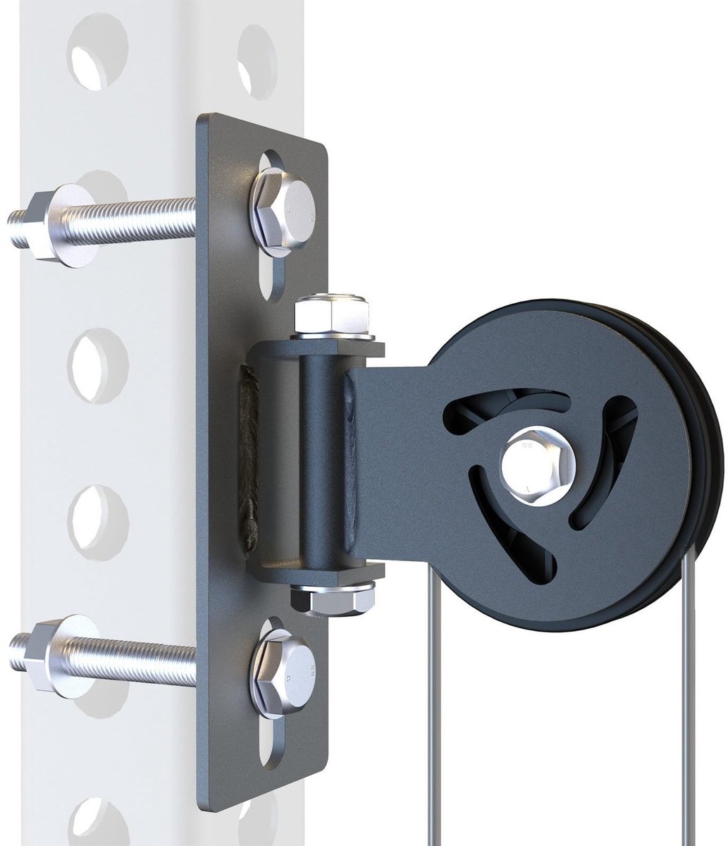 Solidchoice - Universele Kabelpulley Bevestiging voor Power Racks