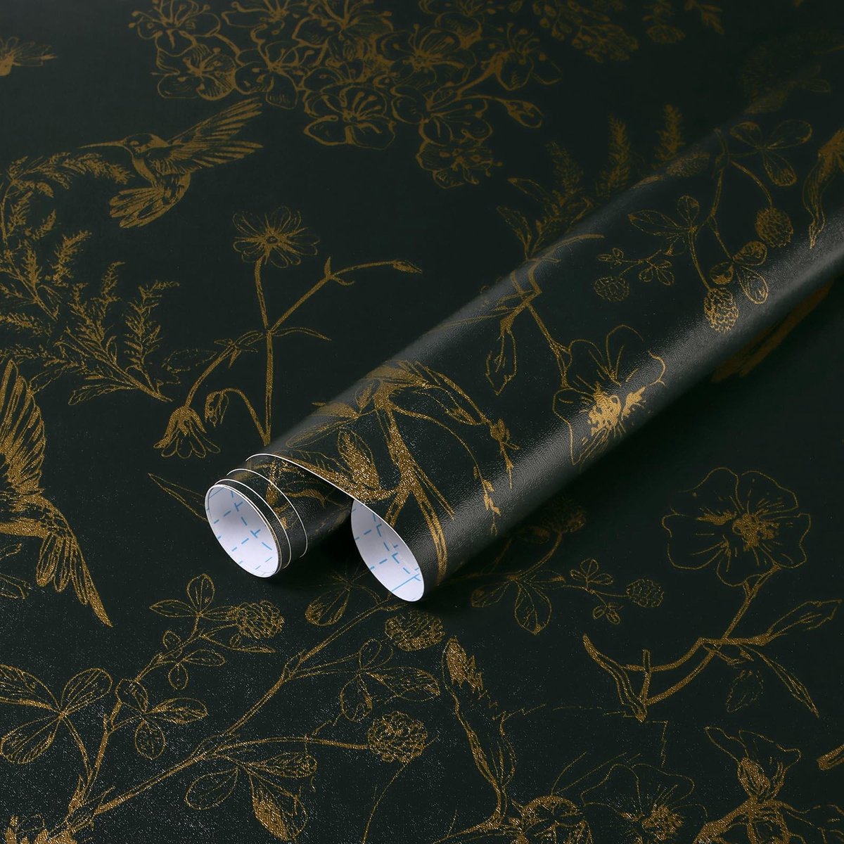 Solidchoice - Zelfklevend Behang Bloemen 44 x 600 cm Waterdicht