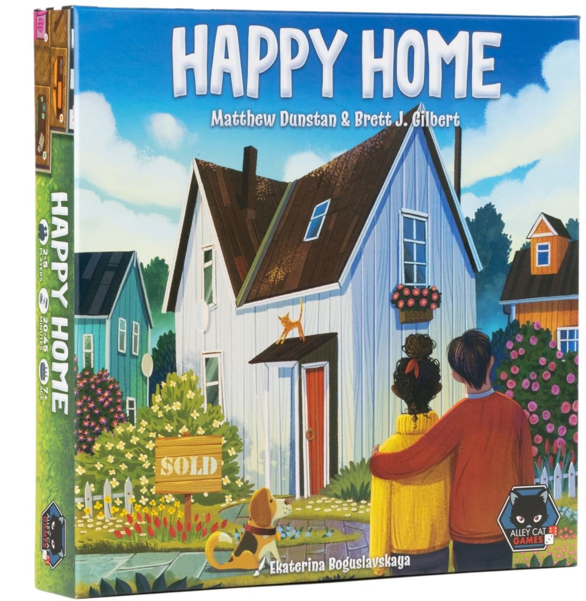 Solidchoice - Happy Home Strategisch Bordspel voor 2-4 Spelers