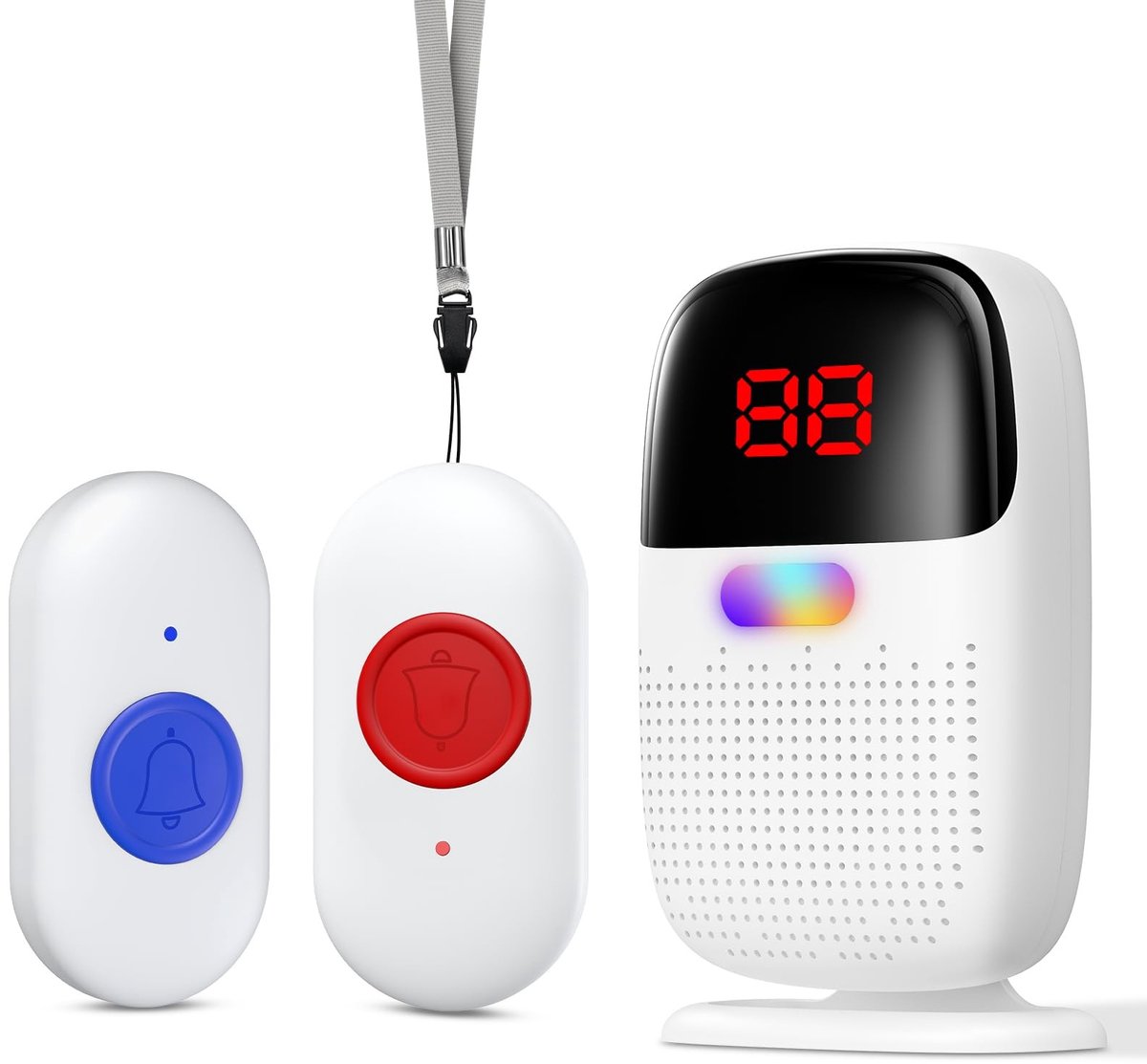 Solidchoice - Noodknop voor Senioren met 38 Melodieën