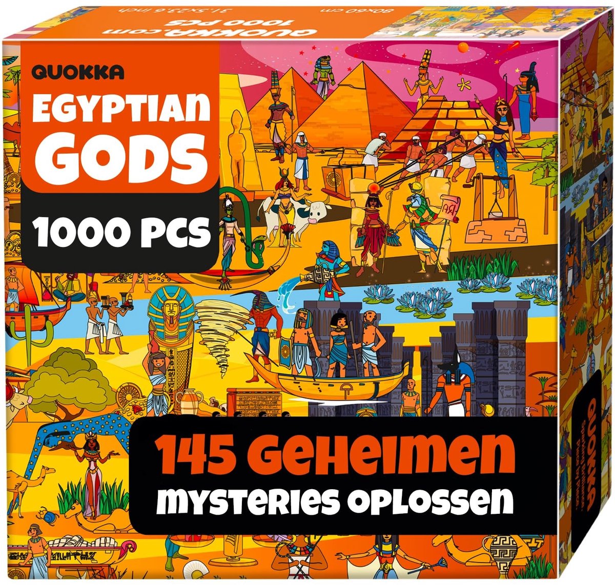 Solidchoice - Mythologieën Puzzel van 1000 Stukken - Oude Goden van Egypte