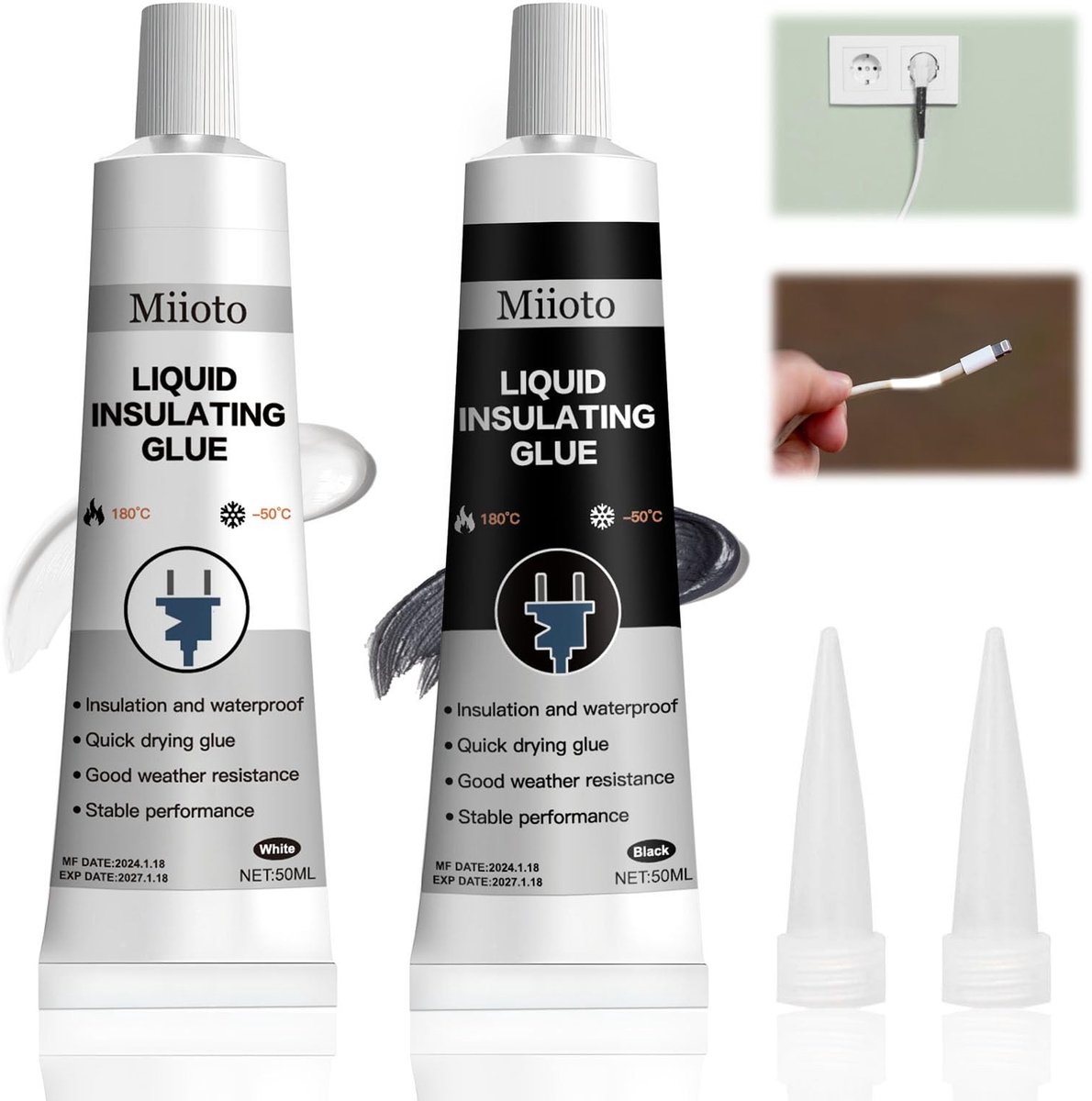 Solidchoice - Vloeibaar Rubber Isolatietape, Waterproof en Sneldrogend 100 ml