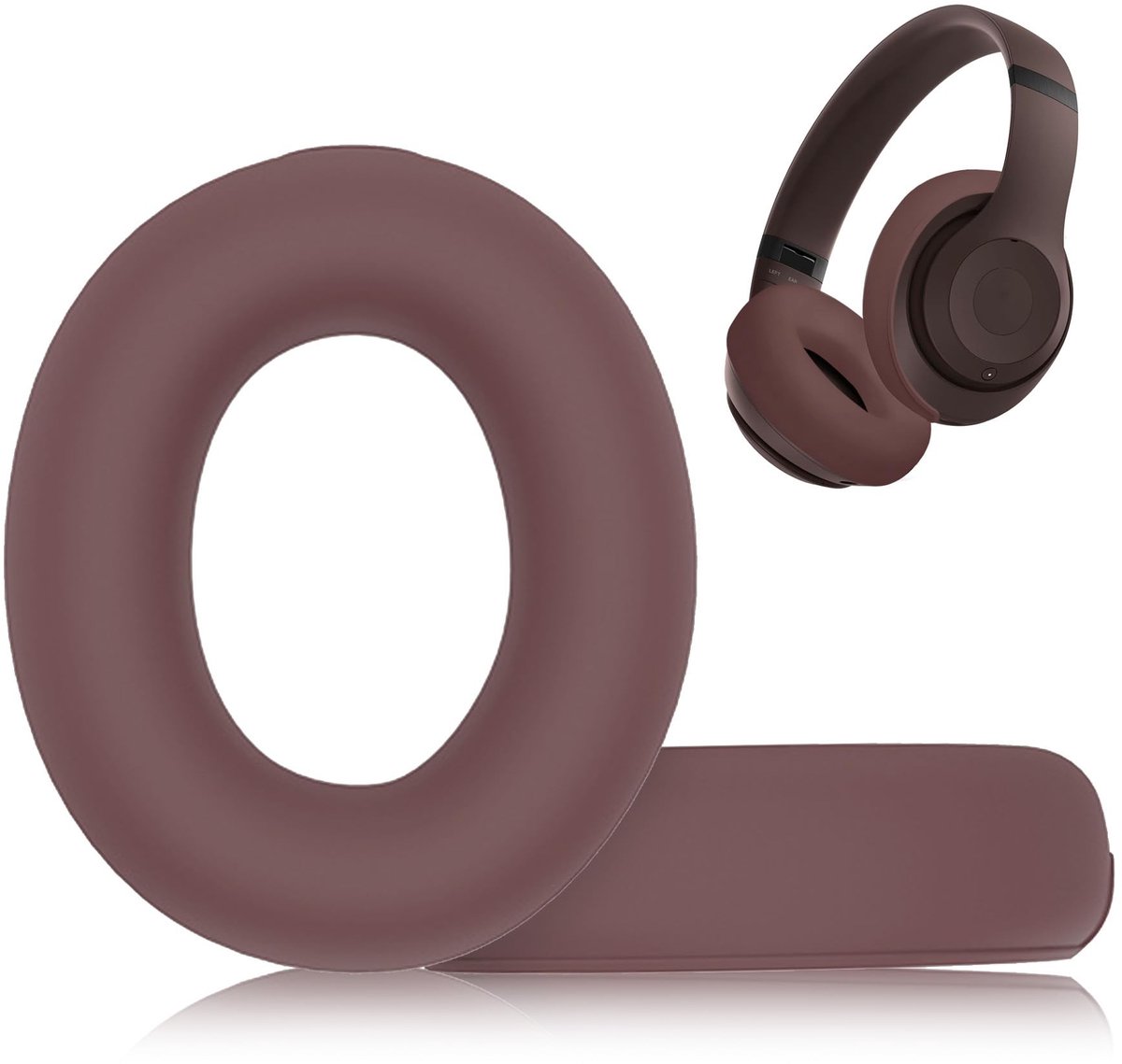 Solidchoice - Oordopjes voor Hoofdtelefoon, Silicone, Bruin