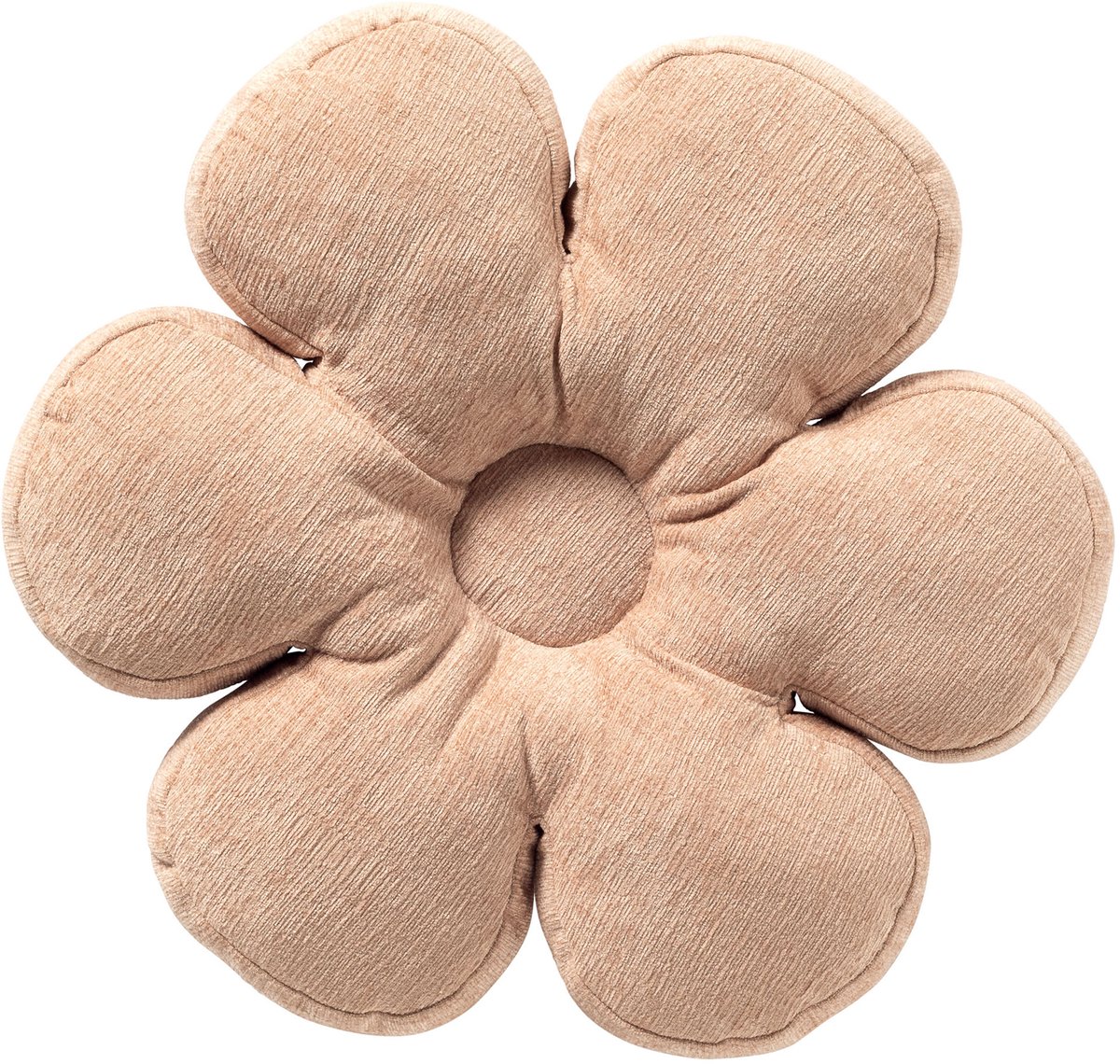 Dutch Decor - BLOOM - sierkussen 43x43x8 cm - bloem - Rose Tan - roze