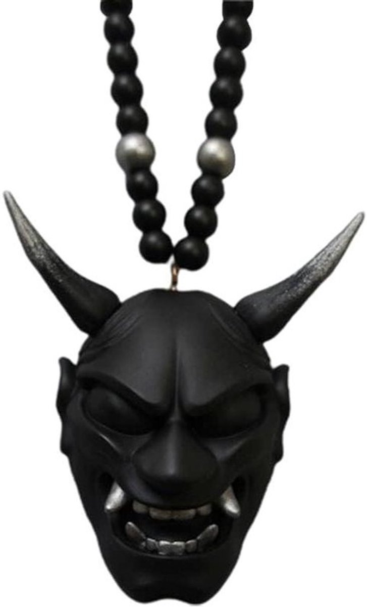 Opknoping Hanger met Samurai Kabuto Helm voor Auto - Japanse Oni Achteruitkijkspiegel Charme