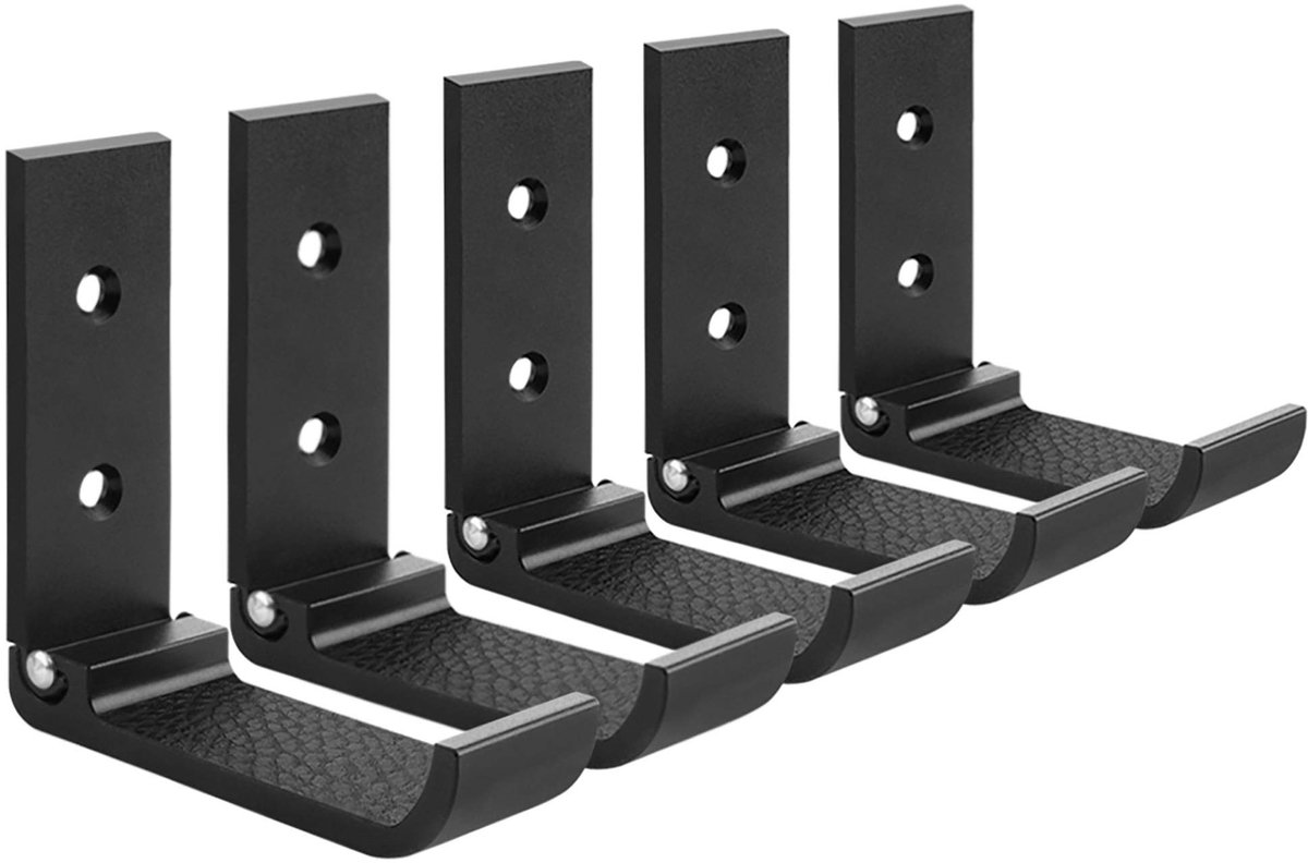 Solidchoice - Vouwbare Hoofdtelefoon Wandhaak met Bevestigingsopties