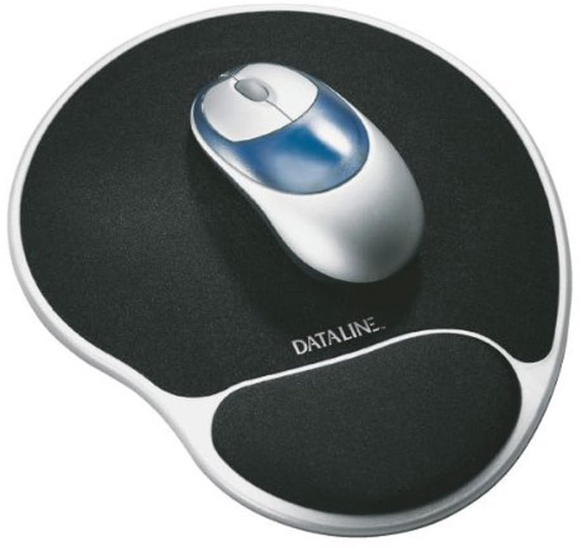 Solidchoice - Ergonomische Muismat met Gelvulling en Lycra Oppervlak