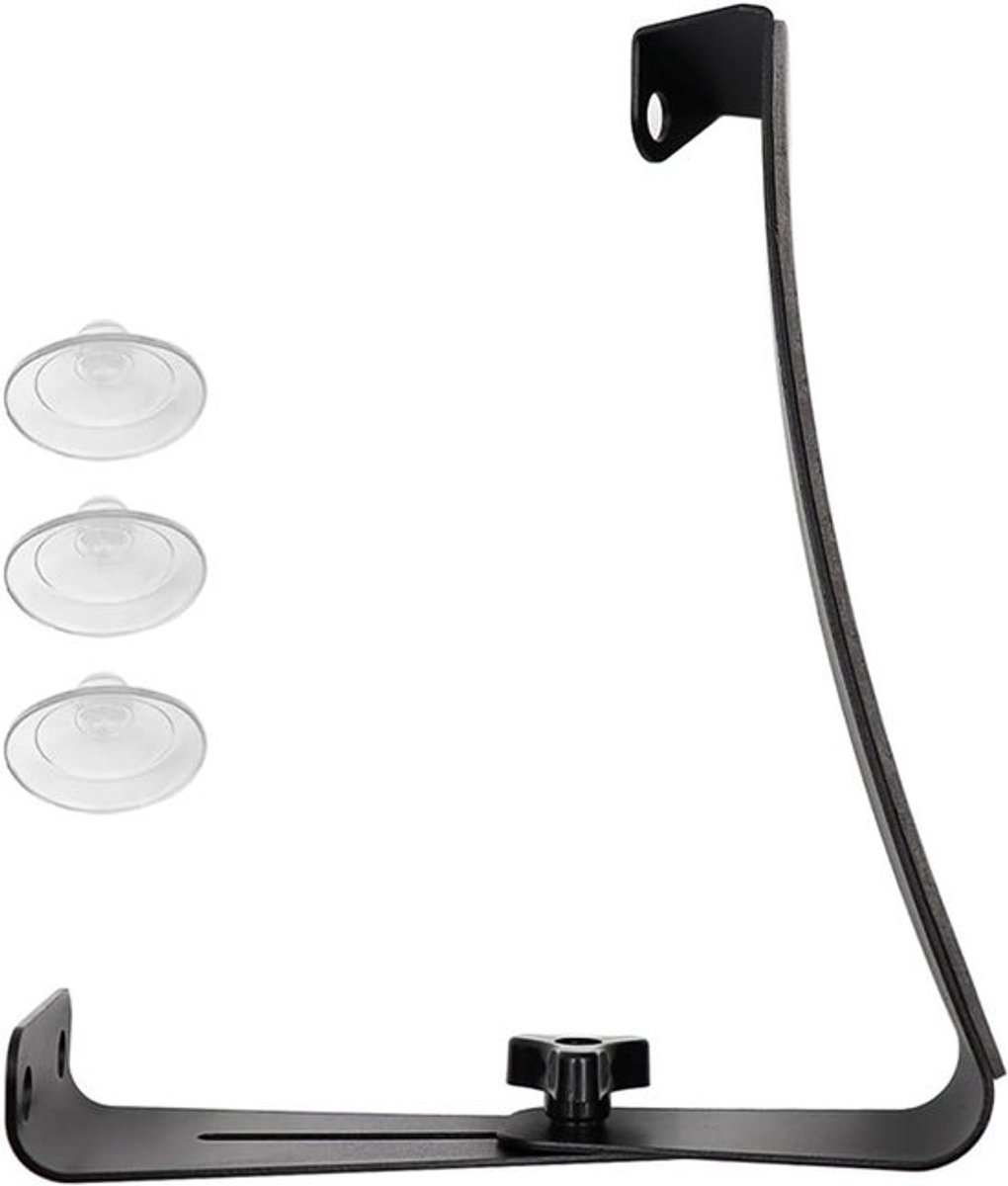 Gitaarstandaard - Verstelbaar - Klassiek model - Ondersteuning - Lap Rest - Geschikt voor Klassieke en Elektrische Gitaar - Zwart.
