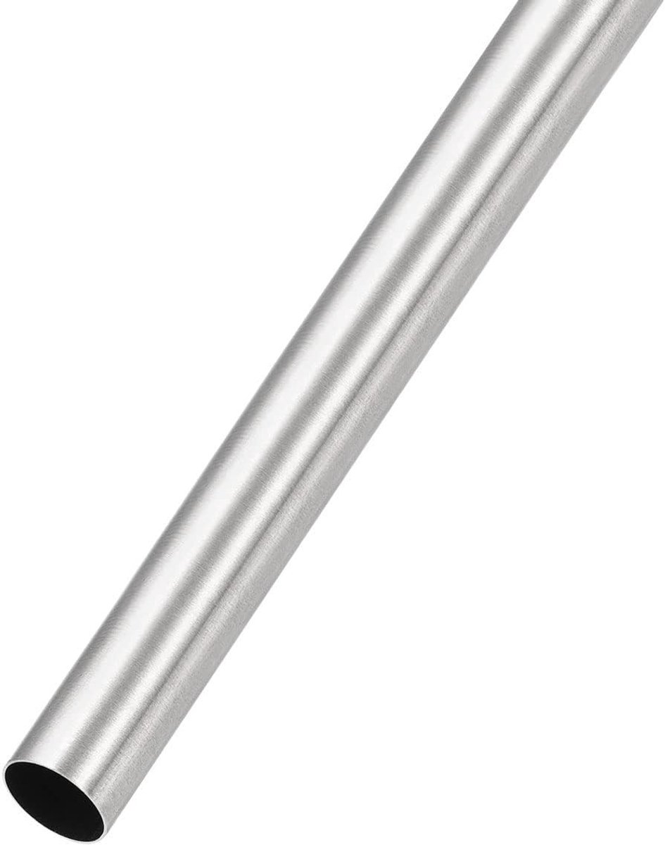 304 RVS Pijp (12mm AD x 0.3mm Wand D x 300mm L) Rechte Slangen - Voor Meubels, Machines en Klussen