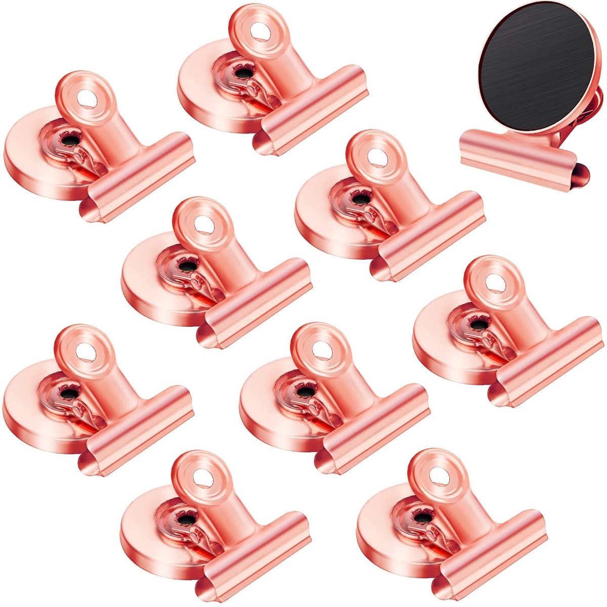 Solidchoice - Set van 10 Magnetische Clips voor Koelkast en Whiteboard
