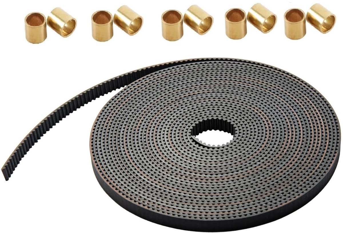 Solidchoice - GT2 Timingriem voor 3D Printers (5M + 10 Koppelingen)