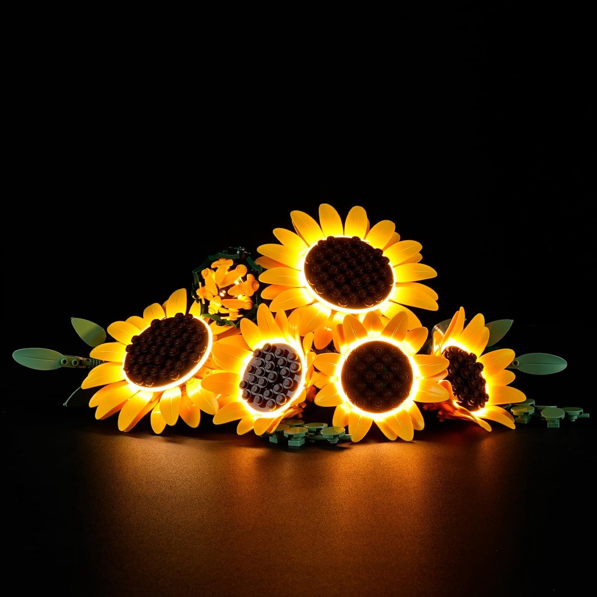 Solidchoice - LED Verlichtingsset voor Bouwstenen Zonnebloem Boeket 11502