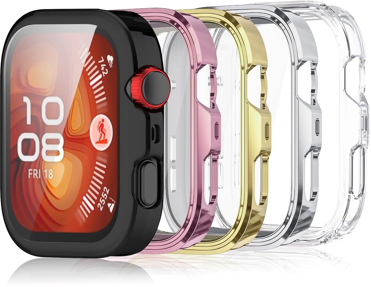 Solidchoice - Beschermhoes voor Smartwatch 5 Stuks TPU Case