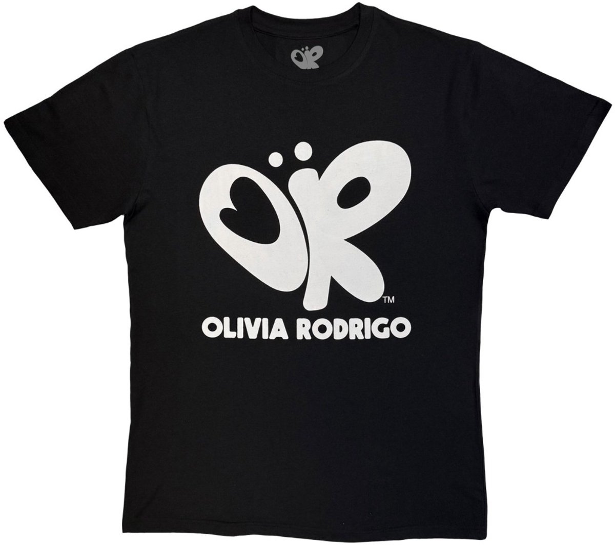 Olivia Rodrigo - Logo Mono Heren Tshirt - L - Zwart