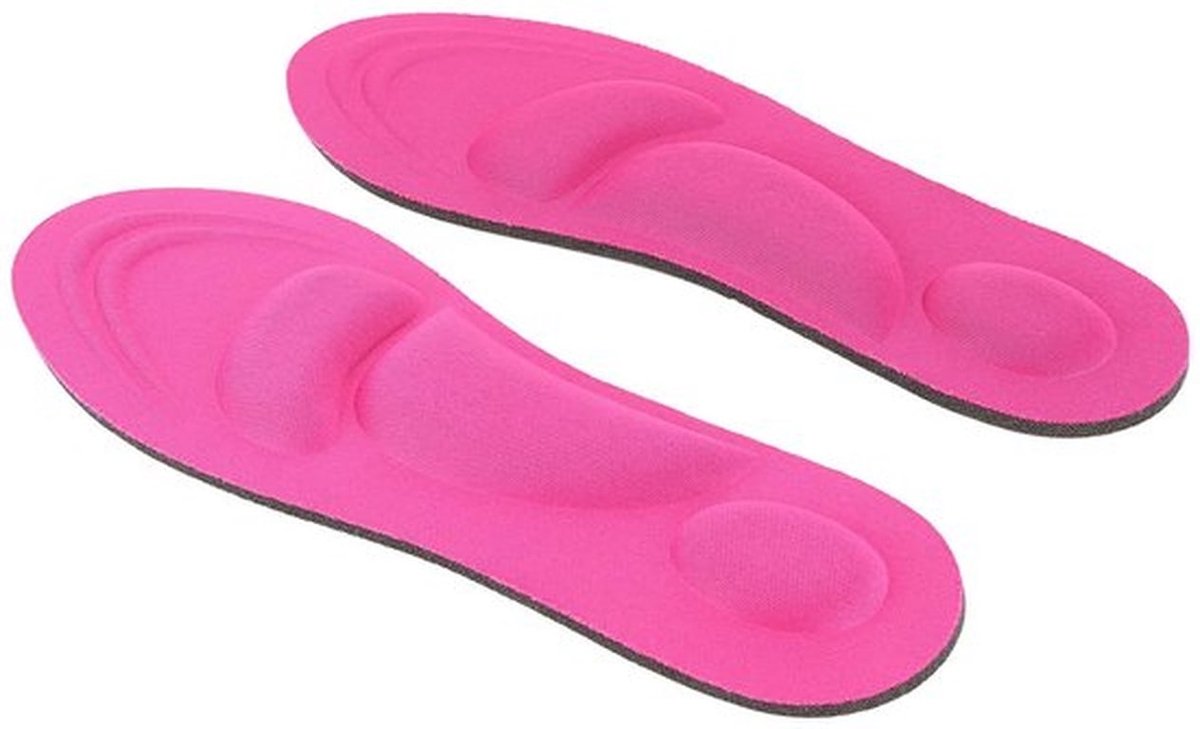 Inlegzolen Ademend - Inlegzolen Hielspoor - Inlegzolen Platvoeten - Inlegzolen Dames - Inlegzolen Memory Foam - Boogsteunfunctie met Massagepunten - Schoeninlegzolen