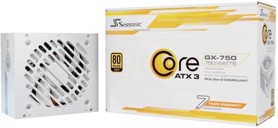 Seasonic CORE GX ATX3.1 White 750W 80 Plus Gold