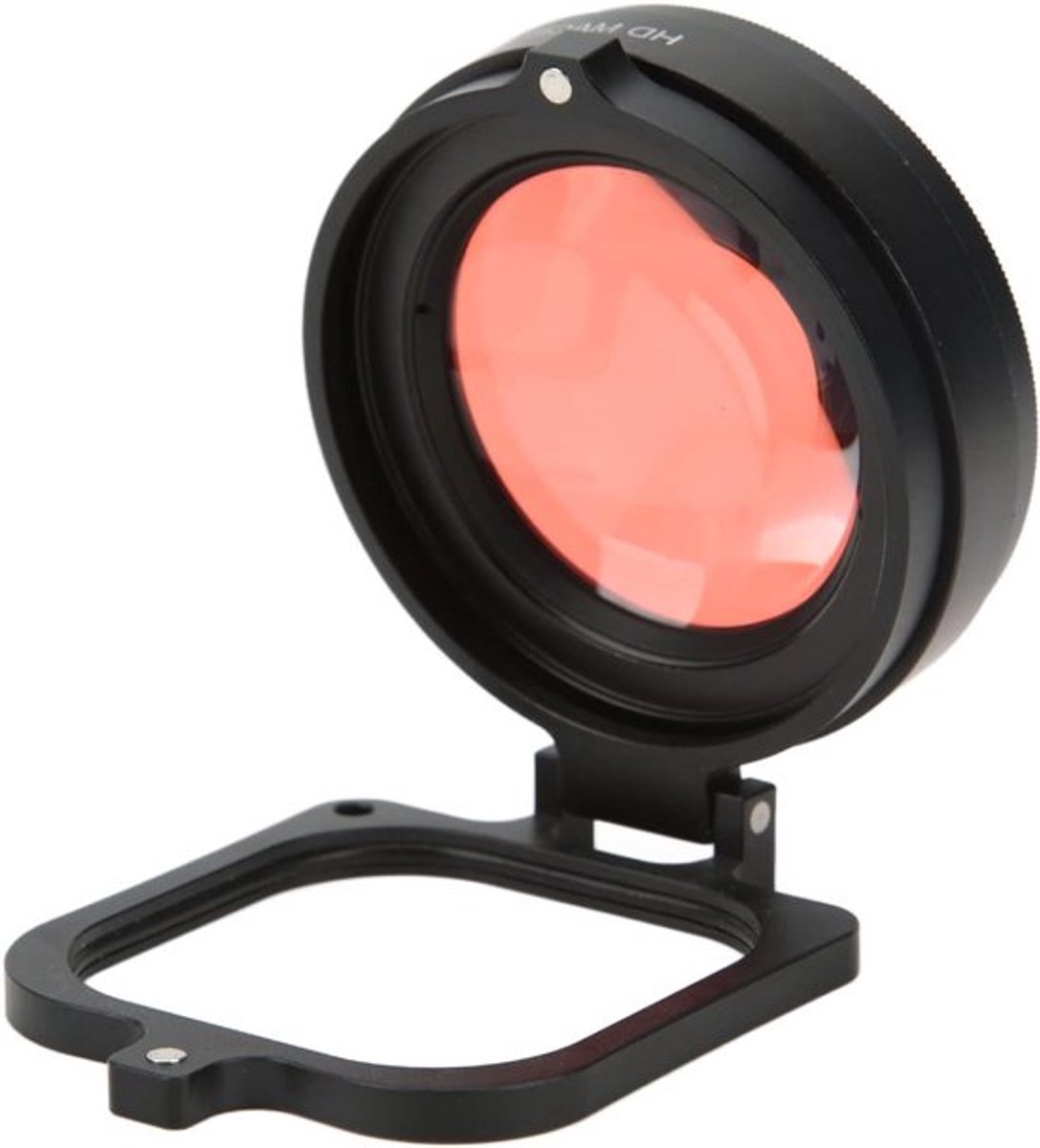 58mm Rode Filter voor Actiecamera - 16X Macro Close-up Lens en Duikfilter voor Onderwaterfotografie en Avontuurlijke Opnames