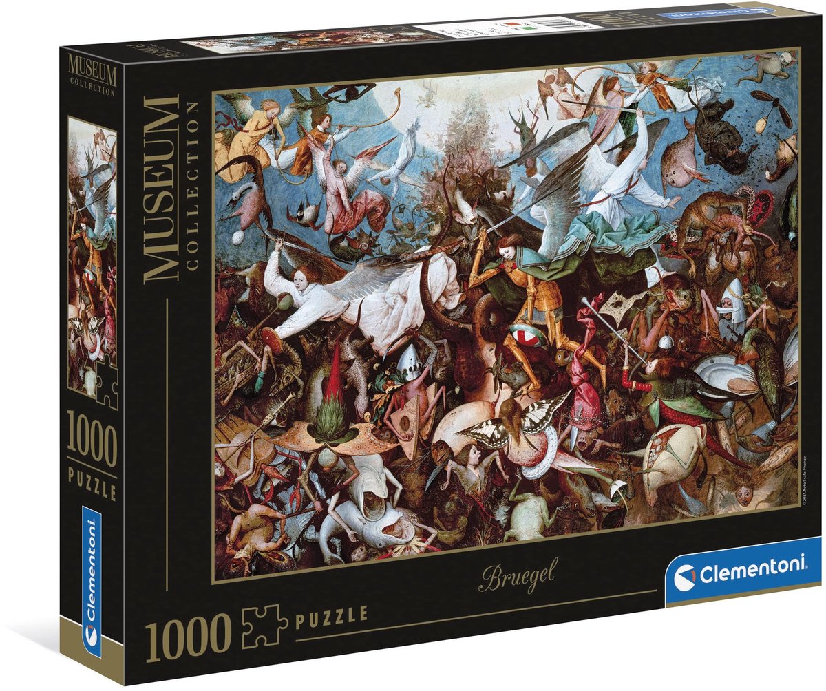 Solidchoice - 1000-Delige Puzzel van Bruegel's De Val van de Rebel Engelen