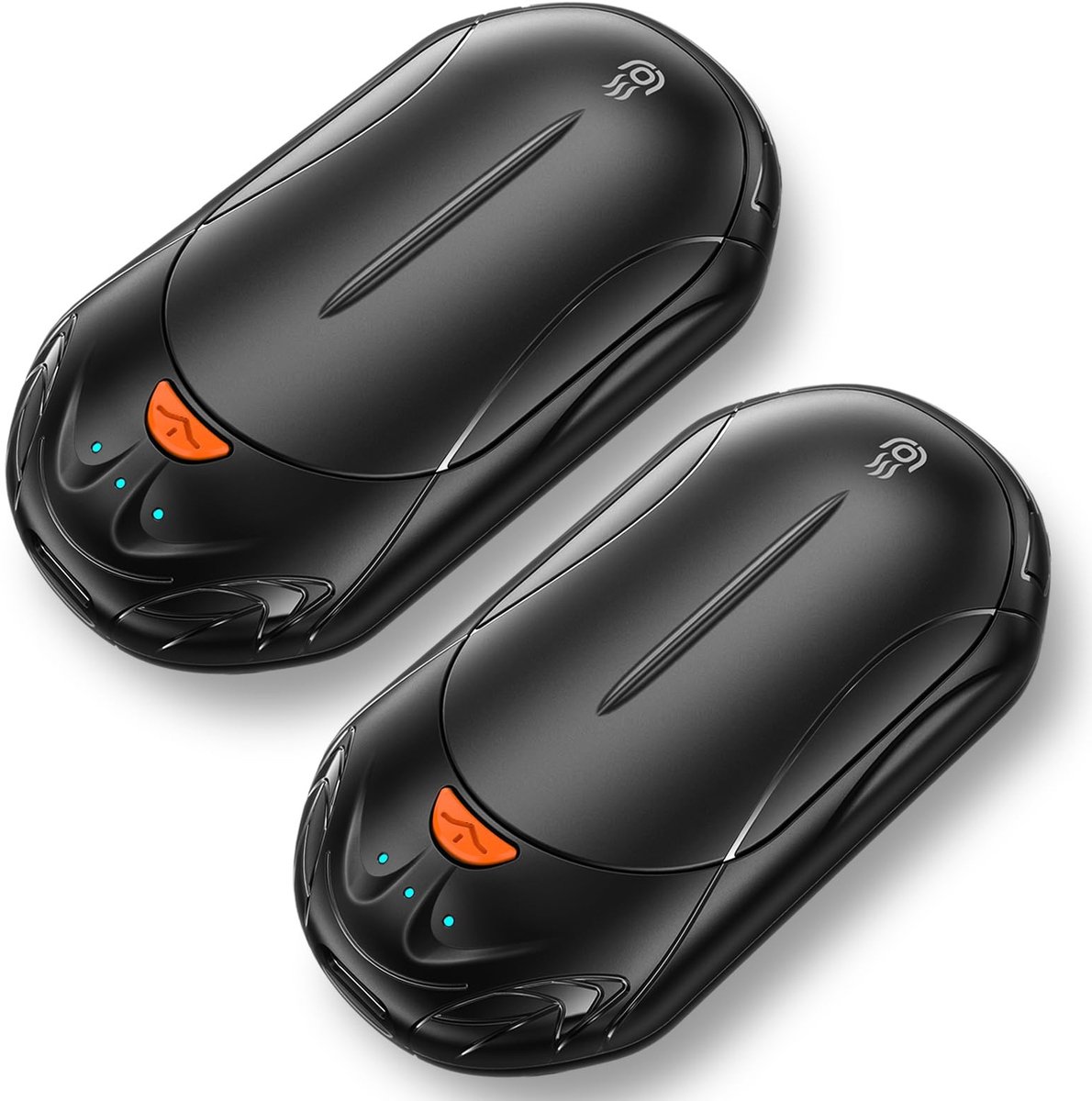 Solidchoice - Oplaadbare Handwarmers Set van 2 met 6000mAh en 3 Warmte-instellingen