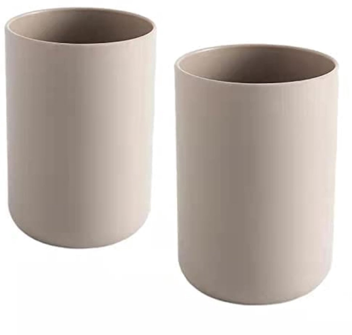 Solidchoice - Set van 2 Tandenborstelkoppen in Bruin
