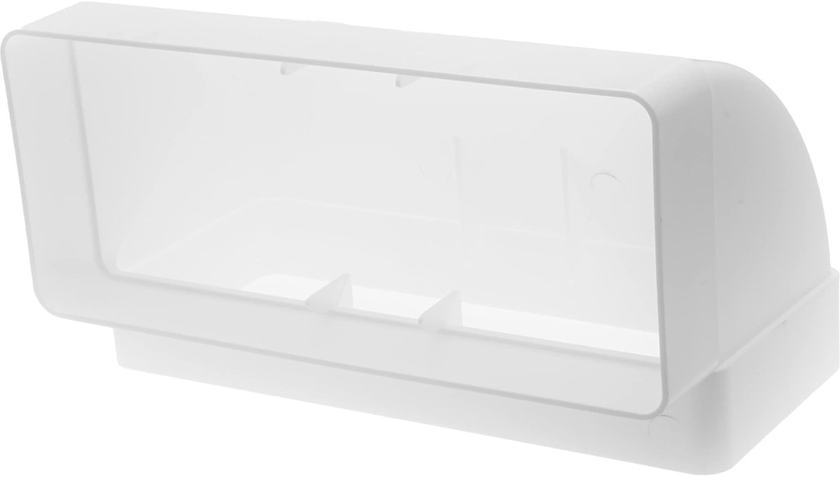 Solidchoice - 220 x 90 mm Ventilatiebocht voor Buisverbinding