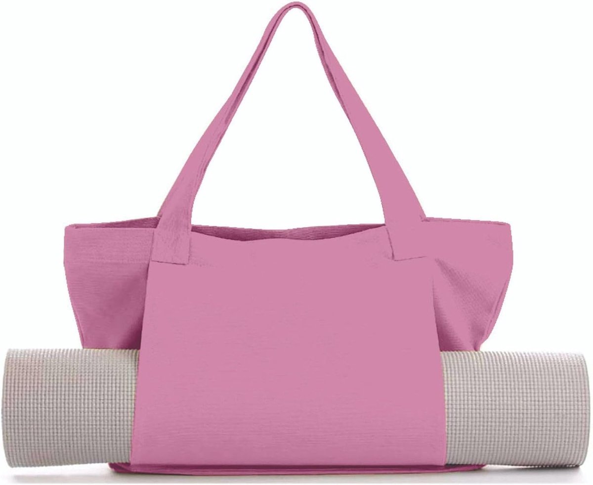 Sporttas voor dames, yogamattas met meerdere zakken, sporttas voor dames, waterafstotend, gymtas, trainingstas, met - ShopVlot