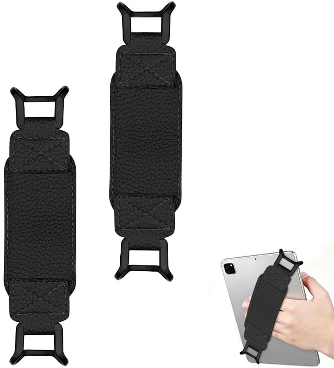 Set van 2 veiligheidspolsbanden voor 6-8 inch e-readers tablet, houder met één hand voor e-readers, comfortabele - ShopVlot