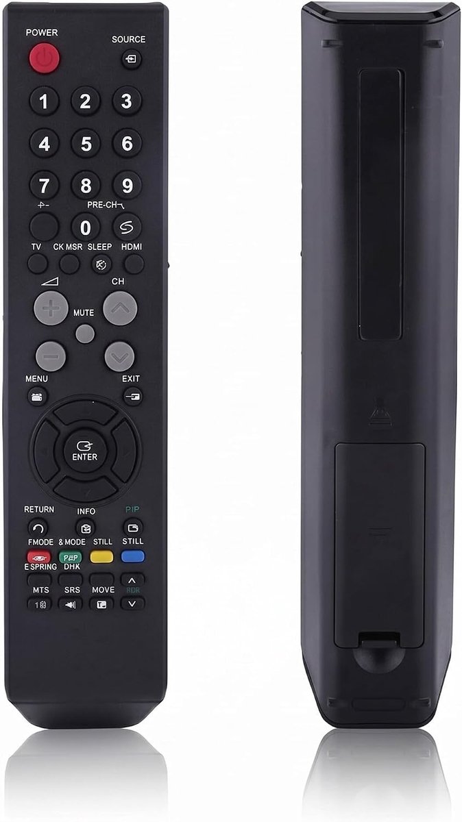 Vervangende afstandsbediening voor HDTV, LED en Smart TV - Compatibel met BN59-00507A, BN59-00512A, BN59-00516A, BN59-00517A en BN59-00624A