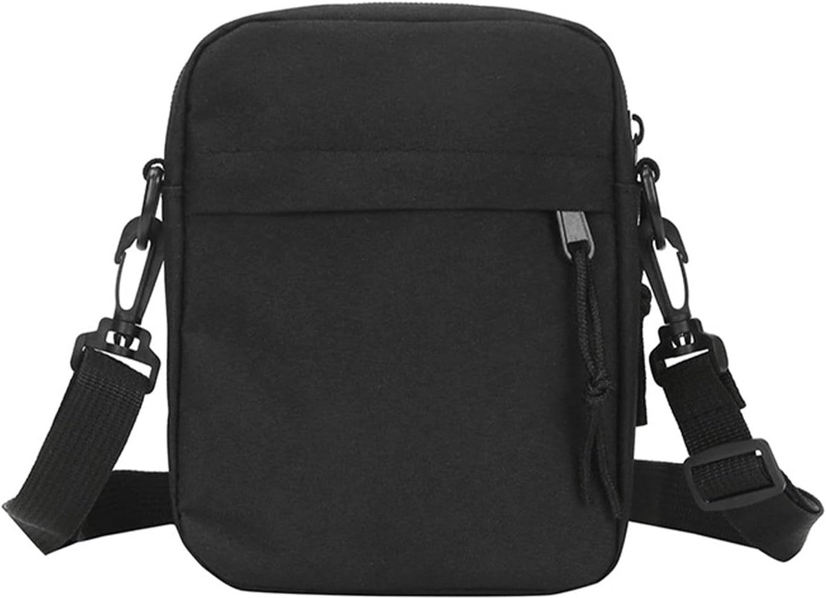 schoudertas heren klein - nylon - stevig - ideaal voor sport en reizen - ShopVlot